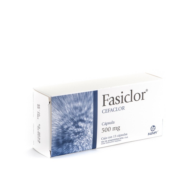 FASICLOR c/15 CAPS. 500 MG.