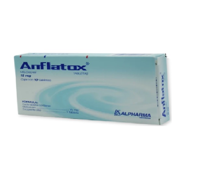 ANFLATOX c/10 TABS. 15 MG.