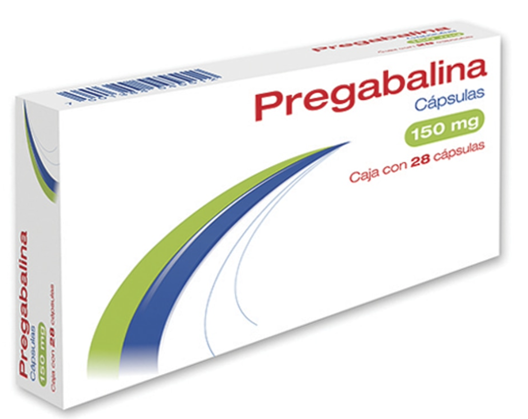 PREGABALINA (Psicofarma) c/28 CAPS. 150 MG.