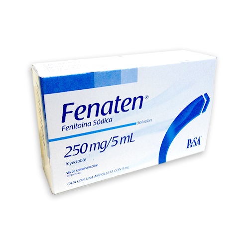 FENATEN Sol. Iny. c/1 AMPTA. 250 MG/5 ML.