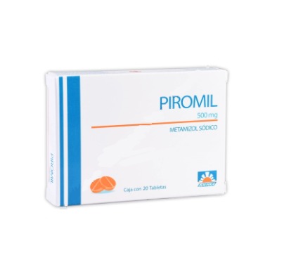 PIROMIL c/20 TABS. 500 MG.