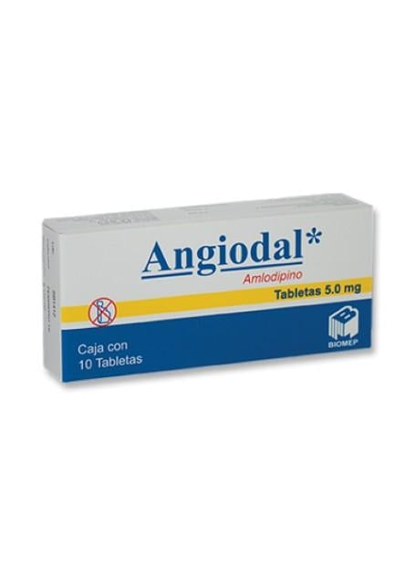 ANGIODAL c/10 TABS. 5.0 MG.