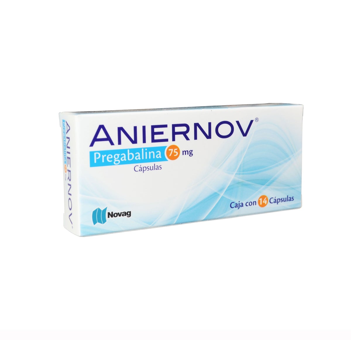ANIERNOV c/14 CAPS.  75 MG.