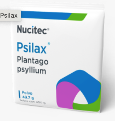 PSILAX POLVO Sab. NATURAL Sobre c/400 G. 49.7 G/100 G. 