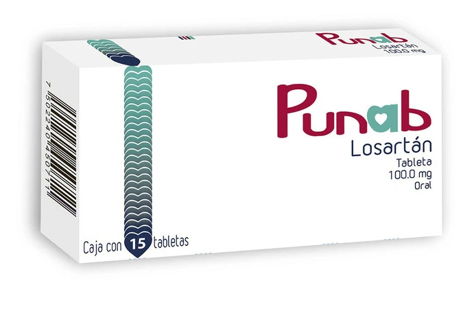 PUNAB c/15 TABS. 100 MG.