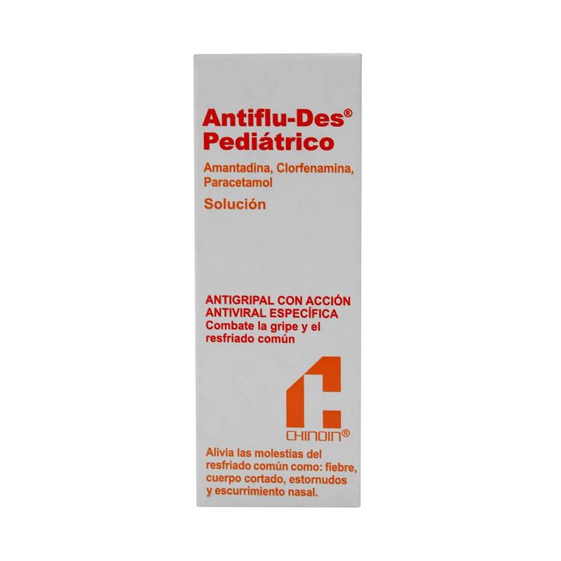 ANTIFLU-DES Pedtco. SOL. Fco. Gotero 30 ML. 2.5/0.1/15 G/100 ML.
