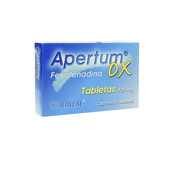 APERTUM-OX c/10 TABS. 120 MG.