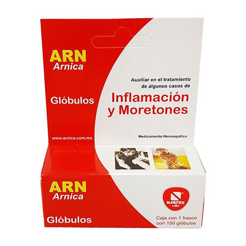 ARN Arnica montana Fco. c/150 GLÓBULOS 6 C.