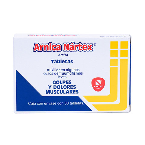 ARNICA NÁRTEX c/30 TABS. 6 C.