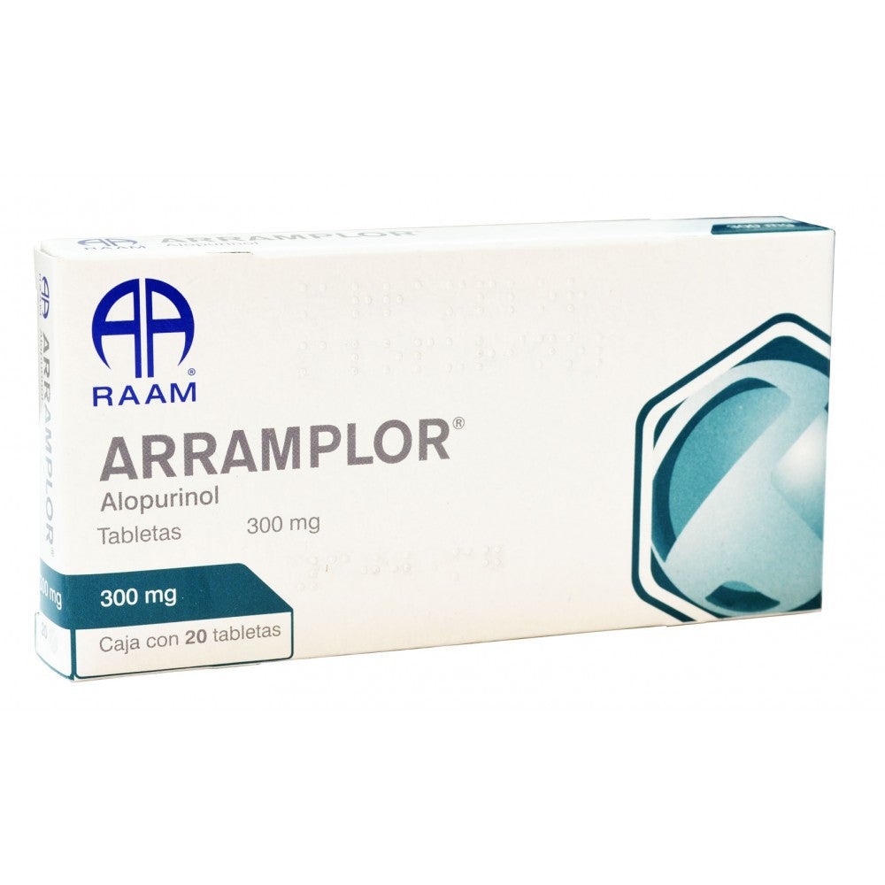ARRAMPLOR c/20 TABS. 300 MG.