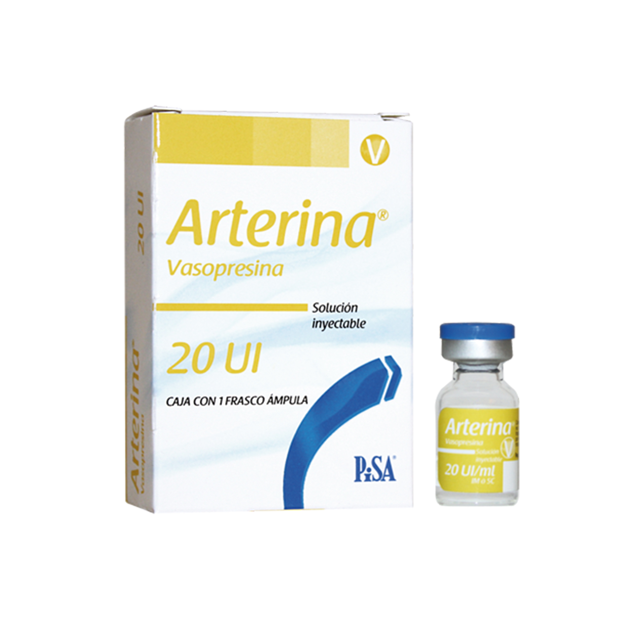ARTERINA Sol. Iny. c/1 FCO. AMP. 20 UI/1 ML.