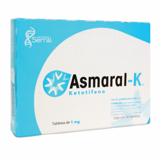 ASMARAL-K c/30 TABS. 1 MG.
