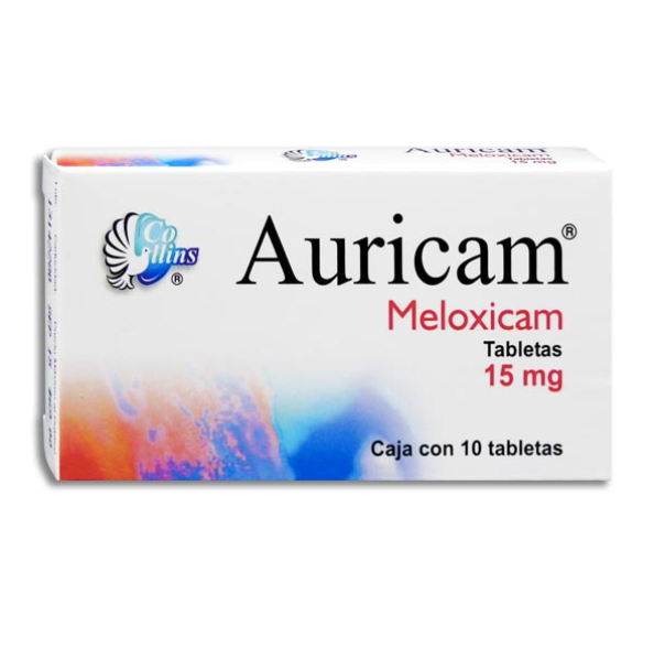AURICAM c/10 TABS. 15 MG.