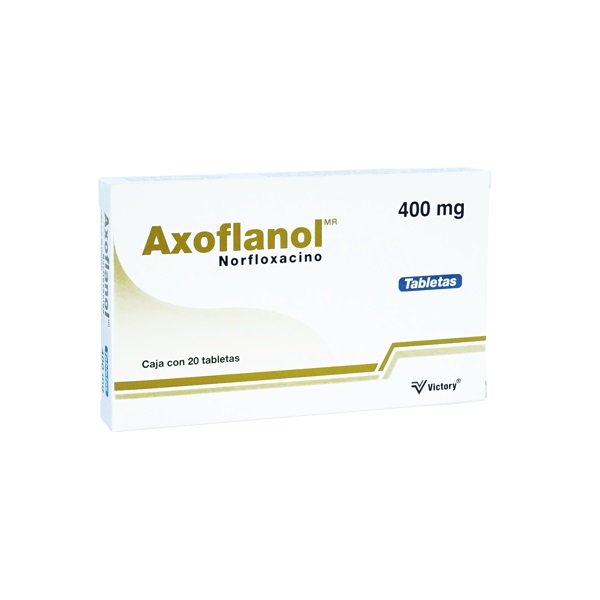 AXOFLANOL c/20 TABS. 400 MG.
