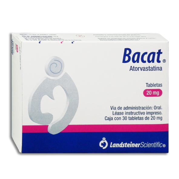 BACAT c/30 TABS. 20 MG.