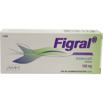 FIGRAL c/ 1 TAB. 100 MG. sildenafil