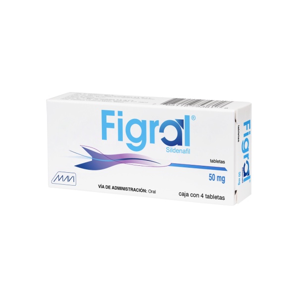 FIGRAL c/ 4 TABS.  50 MG.