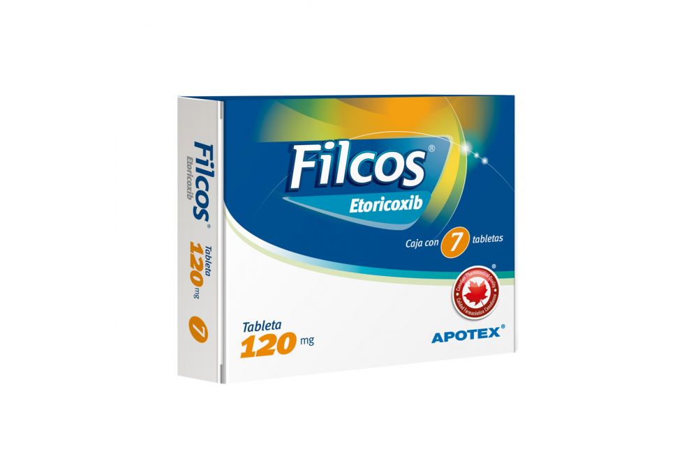 FILCOS c/7 TABS. 120 MG.
