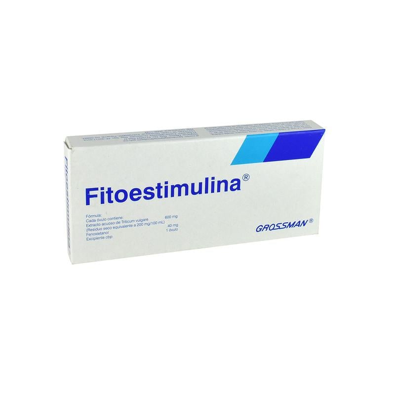 FITOESTIMULINA c/6 ÓVULOS 600-40 MG.