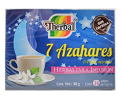 SIETE AZAHARES p/Infusión c/36 SOBS. 1 G.