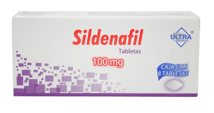 SILDENAFIL (Ultra) c/8 TABS. 100 MG. (Oferta 2x1).