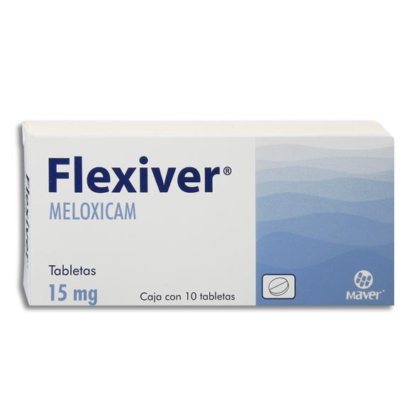 FLEXIVER C/10 TABS. 15 MG.