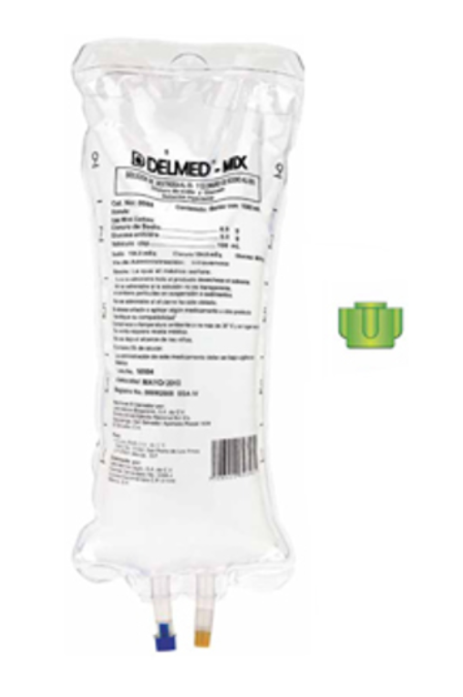 SOLUCIÓN HARTMANN DELMED Sol. Iny. Bolsa  500 ML.