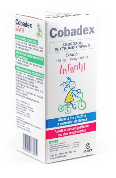 SOLVO DEX JBE. Infantil Fco. 120 ML. 150-113 MG/100 ML.