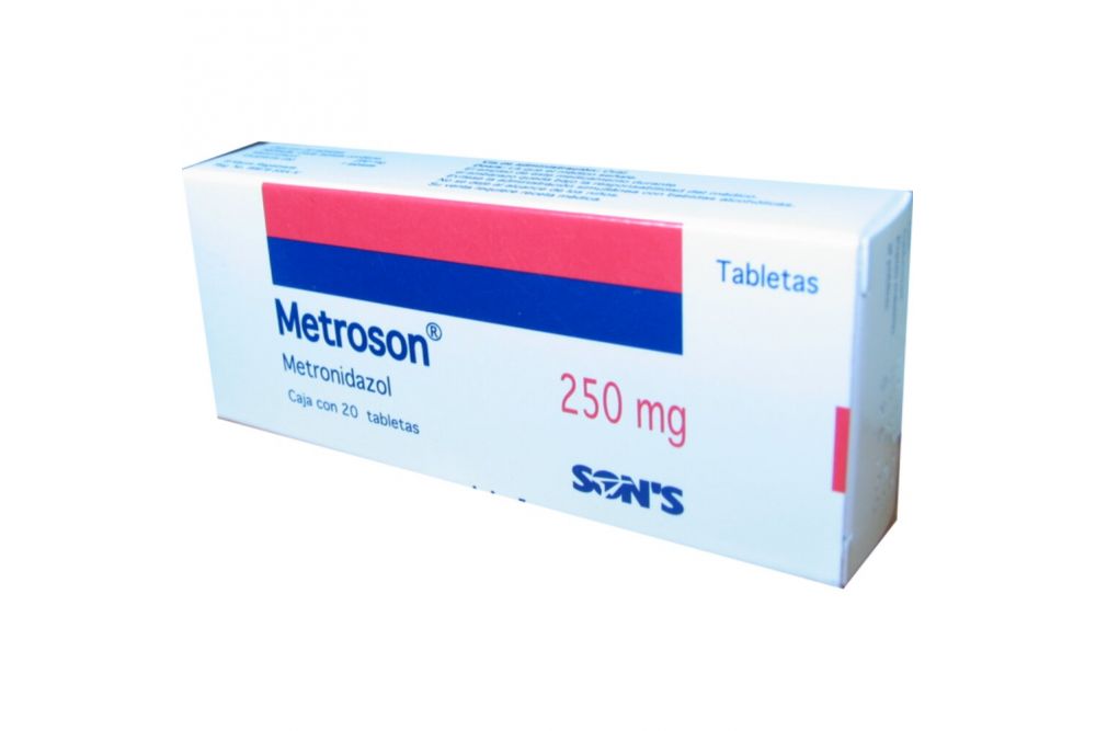METROSON c/20 TABS. 250 MG.
