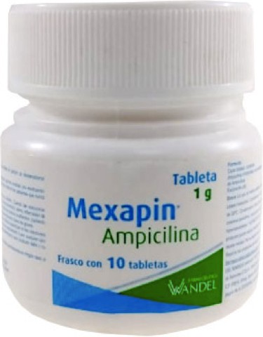 MEXAPIN C/10 TABLETAS 1 G.