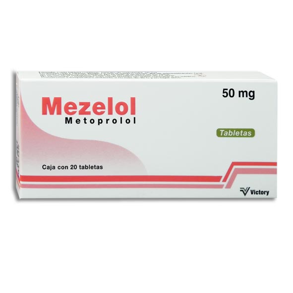 MEZELOL c/ 20 TABS.  50 MG.