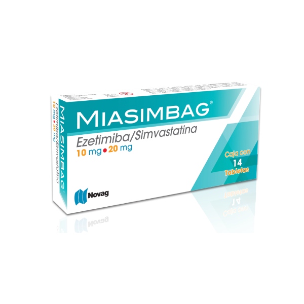 MIASIMBAG c/14 TABS. 10/20 MG.
