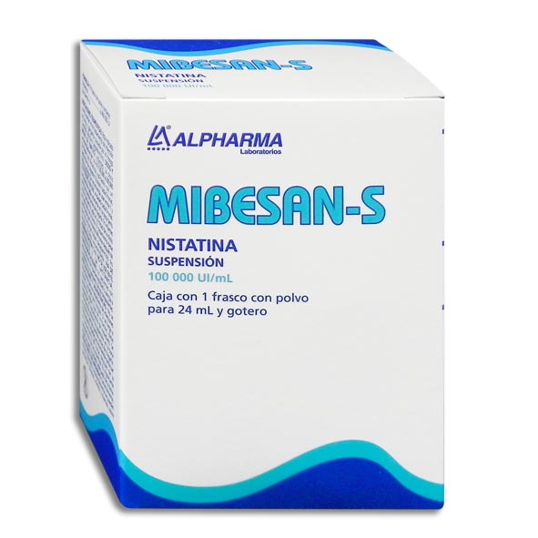 MIBESAN-S SUSP. Fco./Gotero 24 ML. 100,000 UI/1 ML.