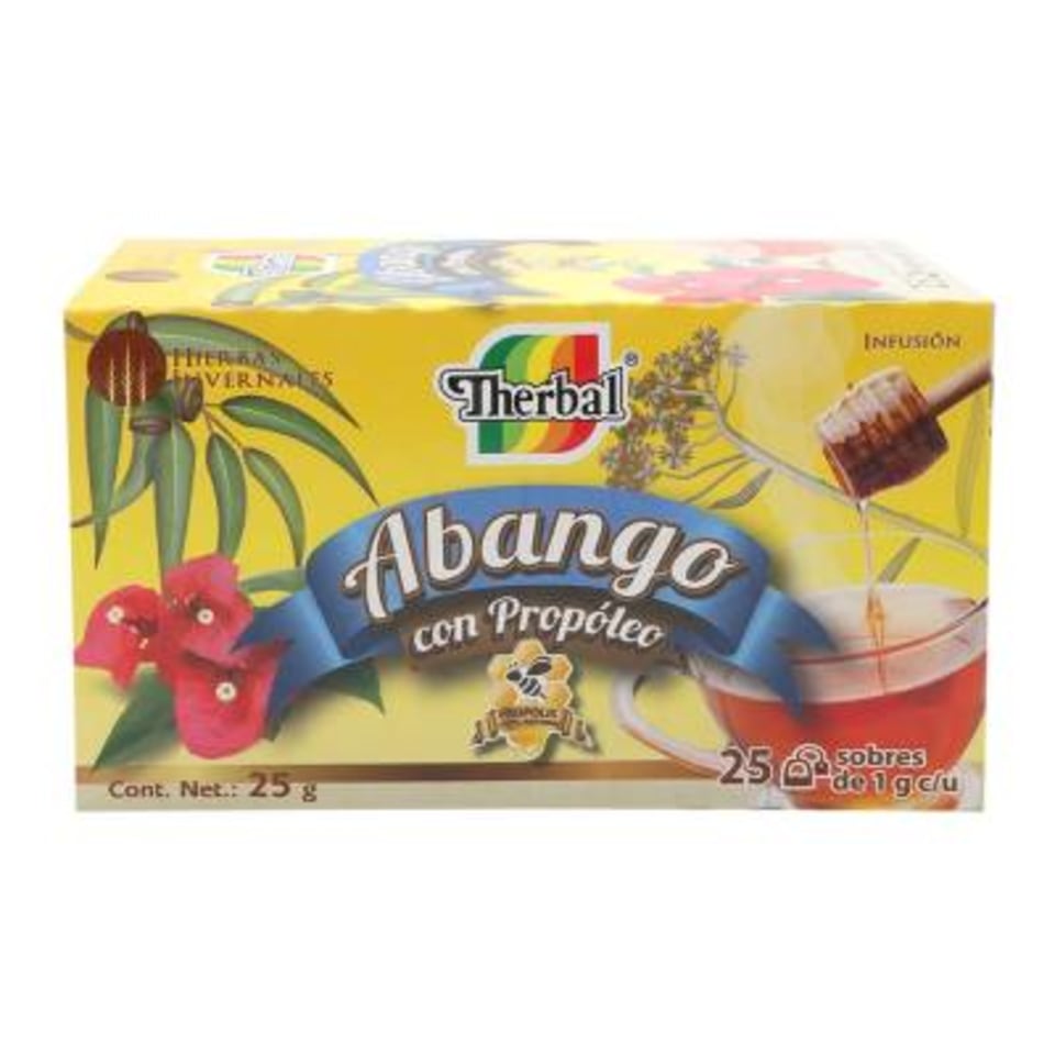 ABANGO CON PROPOLEO p/Infusión c/25 SOBS. 1.5 G.