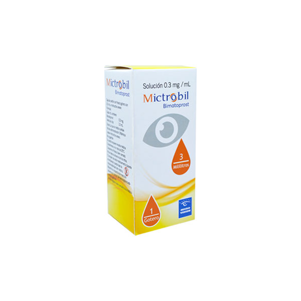 MICTROBIL SOL. OFTÁLMICA Fco. Gotero 3 ML. 0.3 MG/1 ML.