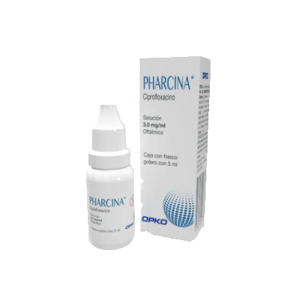 CIPROFLOXACINO (Opko) Sol. Oft. Fco. Gotero 5 ML. 3.0 MG/1 ML.