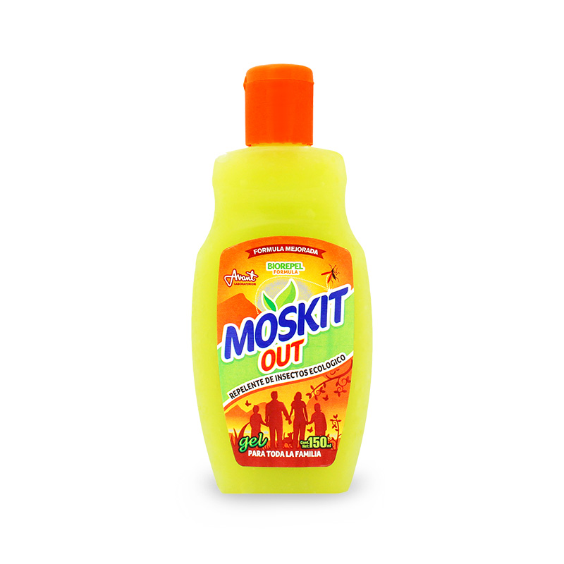 MOSKIT OUT Repelente de Insectos GEL Fco. 150 ML.               