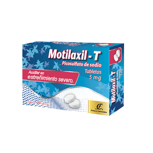 MOTILAXIL-T c/20 TABLETAS 5 MG.