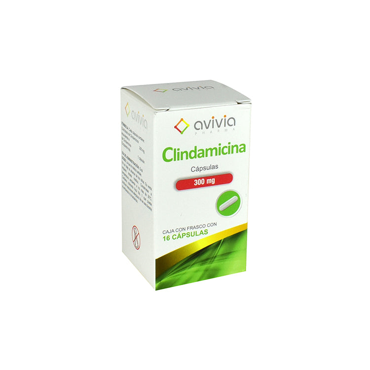 CLINDAMICINA (Avivia) c/16 CAPS. 300 MG.