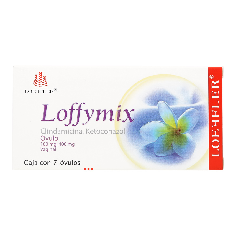 CLINDAMICINA/KETOCONAZOL (Loeffler) c/7 ÓVULOS 100/400 MG.