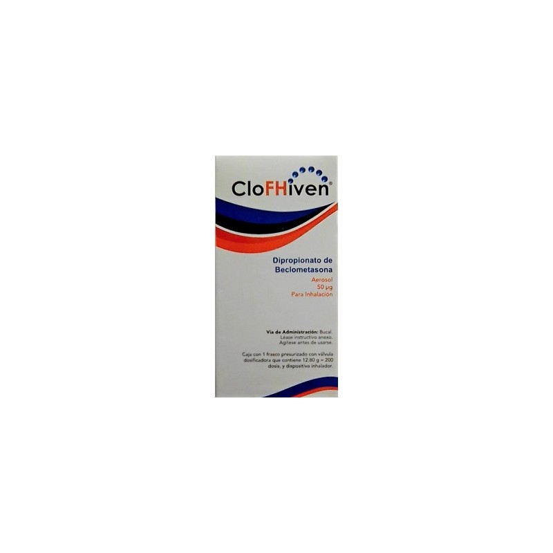 CLOFHIVEN AEROSOL p/Inhalación c/200 DOSIS  50 MCG.