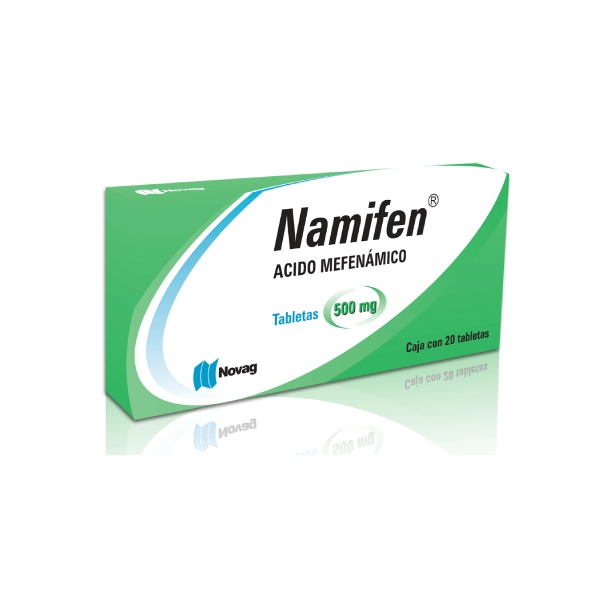 NAMIFEN c/20 TABS. 500 MG.