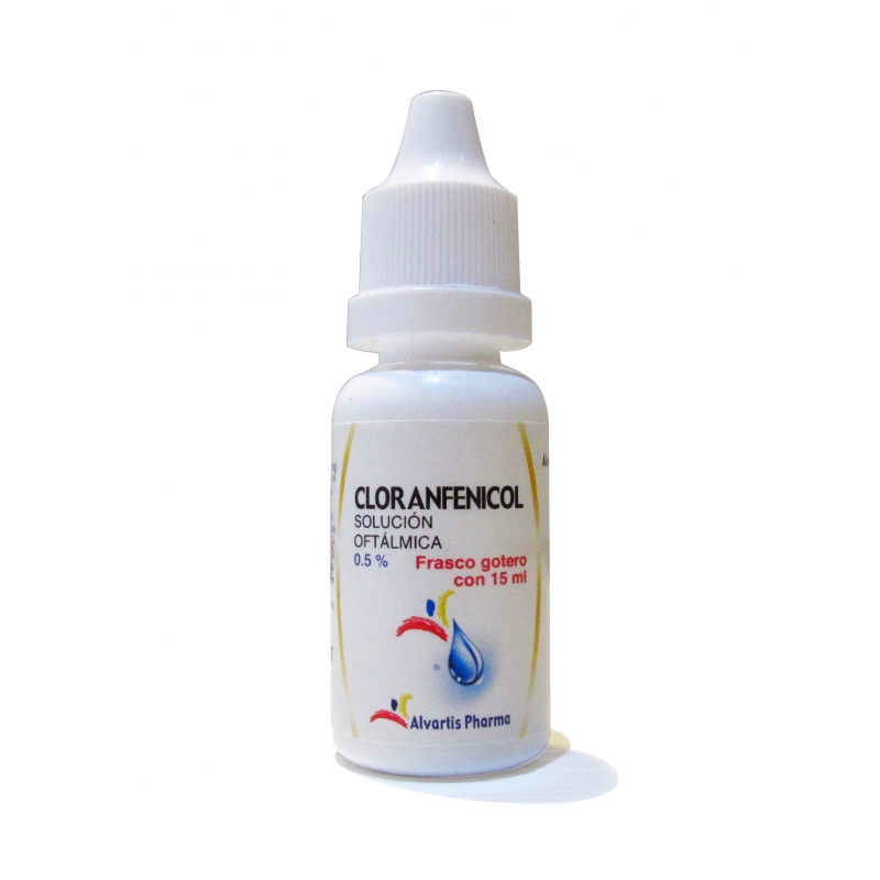 CLORANFENICOL (Alvartis) SOL. OFTÁLMICA 0.5% Fco. Gotero 15 ML.