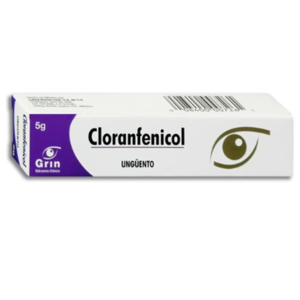 CLORANFENICOL (GRIN) UNGTO. OFT. TUBO C/5 G. 5 MG/