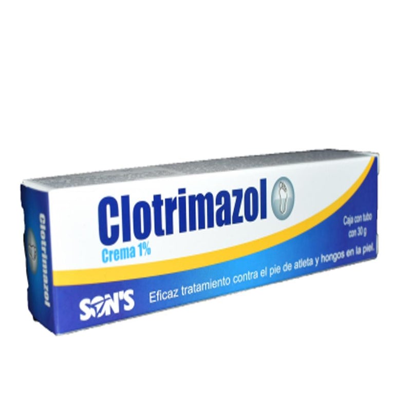 CLOTRIMAZOL (Son´s) CREMA 1% Tubo c/30 G.