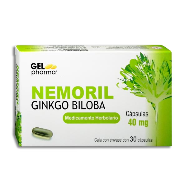 NEMORIL c/30 CAPS. 40 MG.