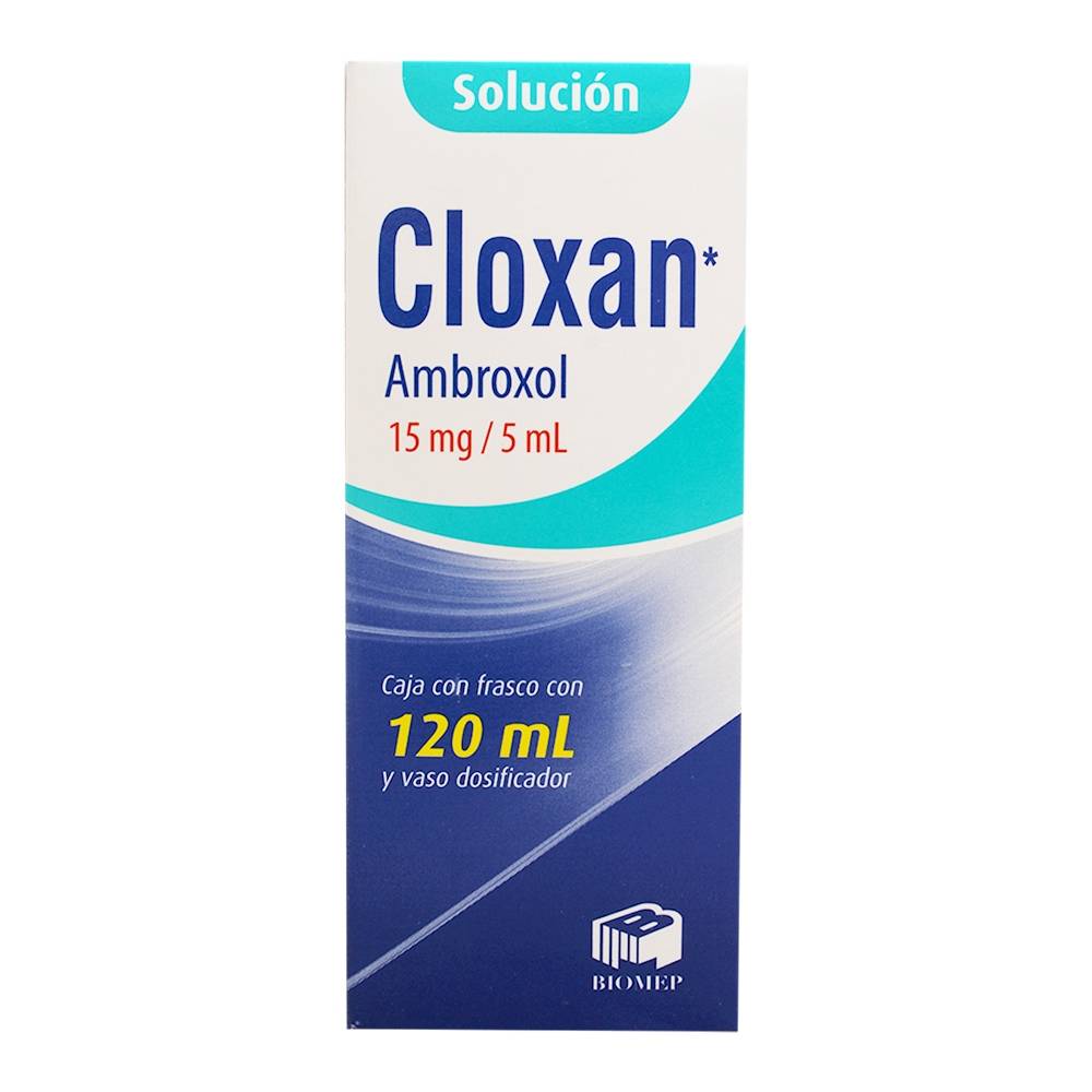 CLOXAN SOLUCIÓN Fco. 120 ML. 15 MG/5 ML.