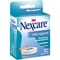 NEXCARE MICROPORE Rollo Col. Blanco A: 1.25cm. (1/2"); L: 5m. Bolsa c/1 Pza.