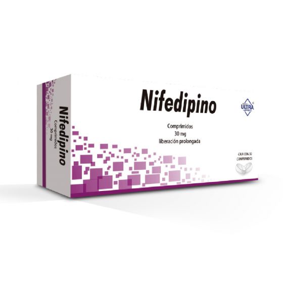NIFEDIPINO (Ultra) c/30 COMPS. L.P. 30 MG.
