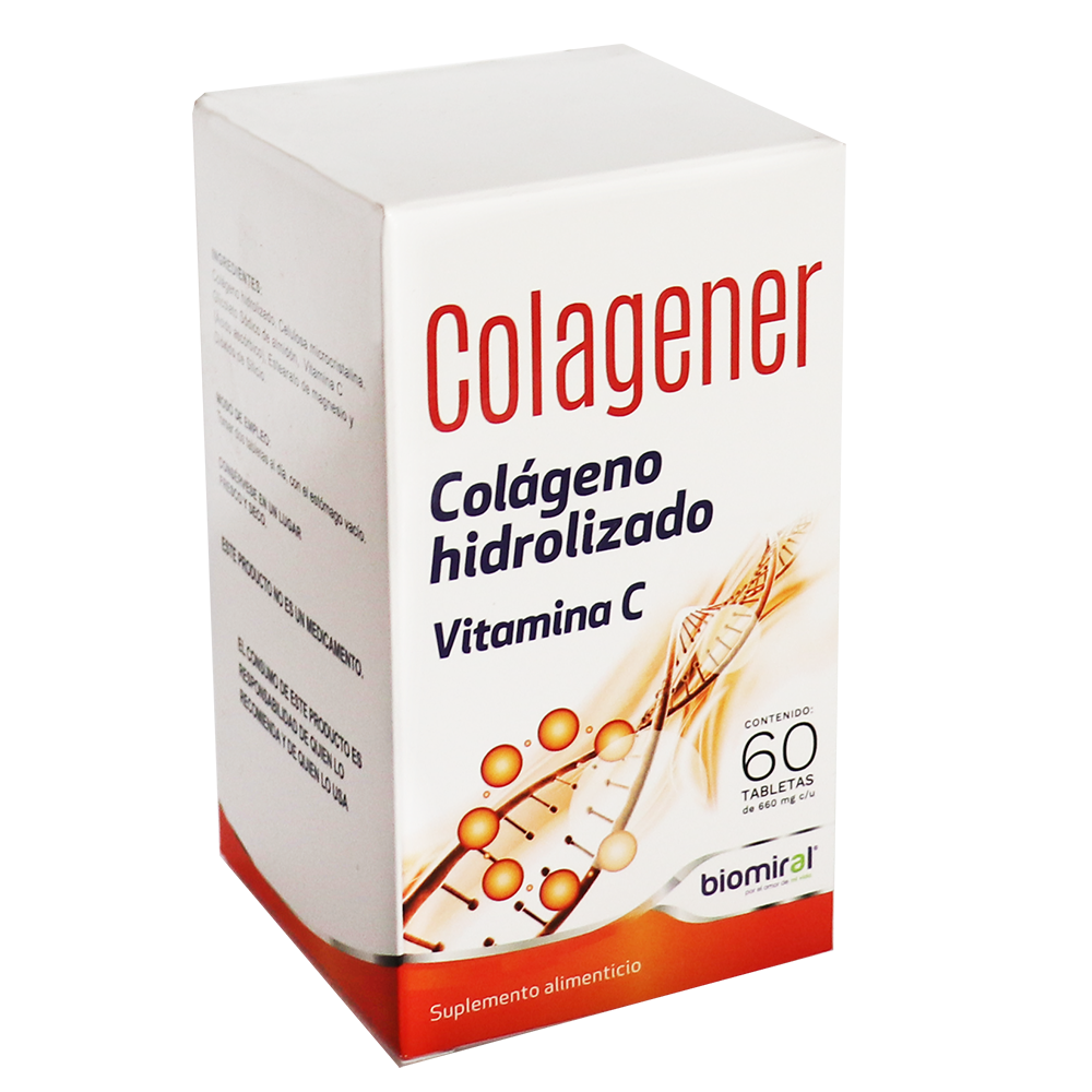 COLAGENER c/60 TABS. 660 MG.